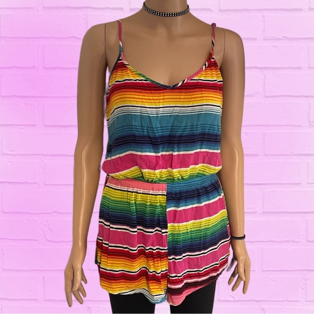 Show Me Your MuMu Romper Multi-Color / Rainbow | Size: M